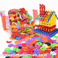 Beautyer Brain Flakes 100 Piece Interlocking Plastic Disc Set Creative and Educational Alternative to Building Blocks for Kids B07H3KT3CG